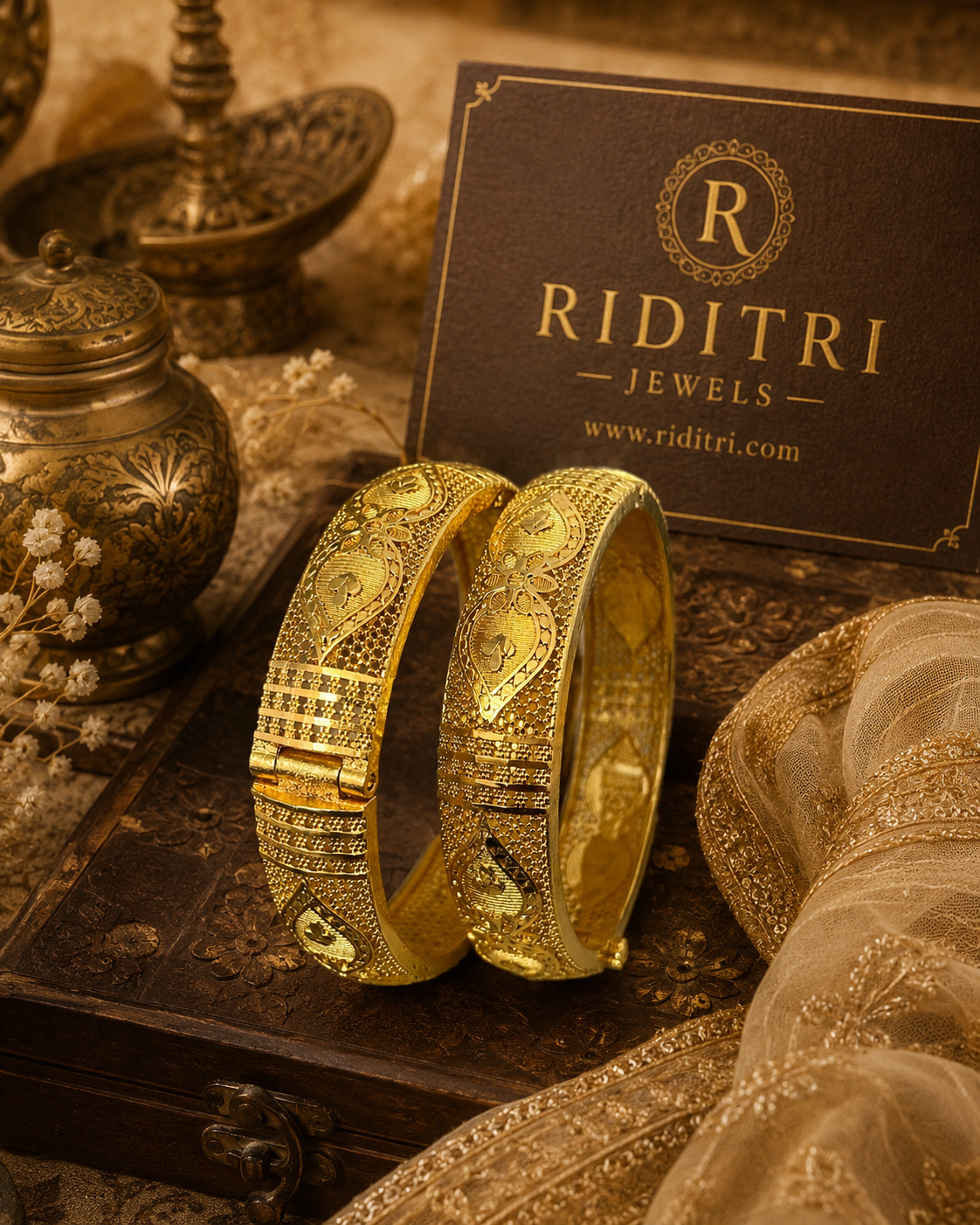 Kanak Gold Plated Bangles