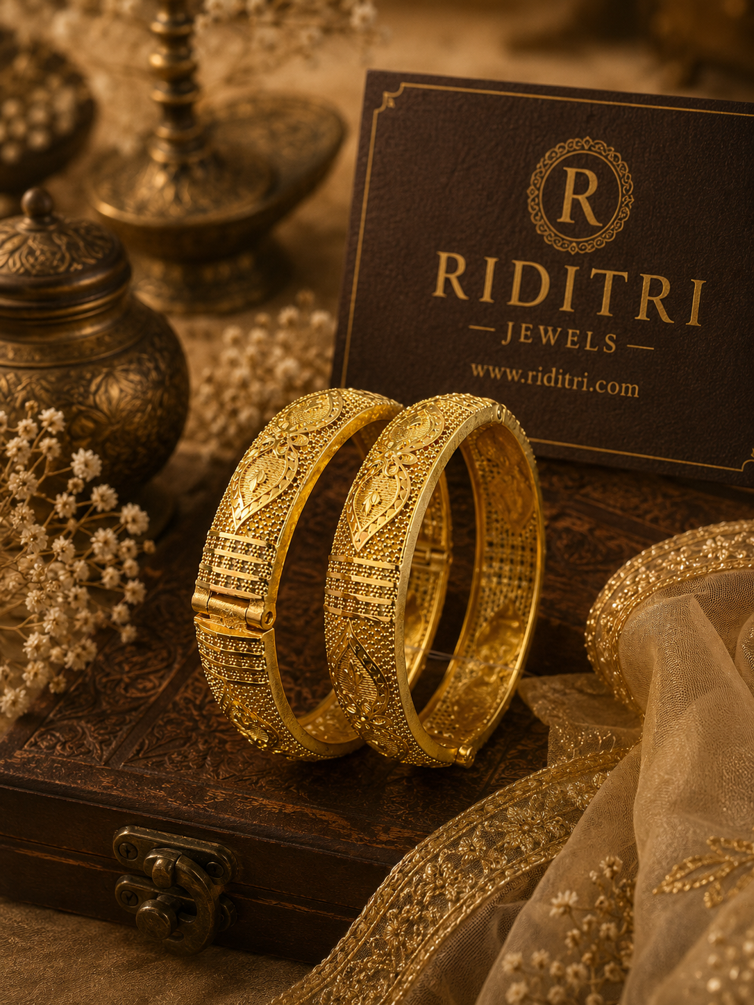 Kanak Gold Plated Bangles