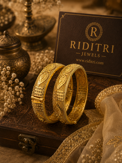 Kanak Gold Plated Bangles