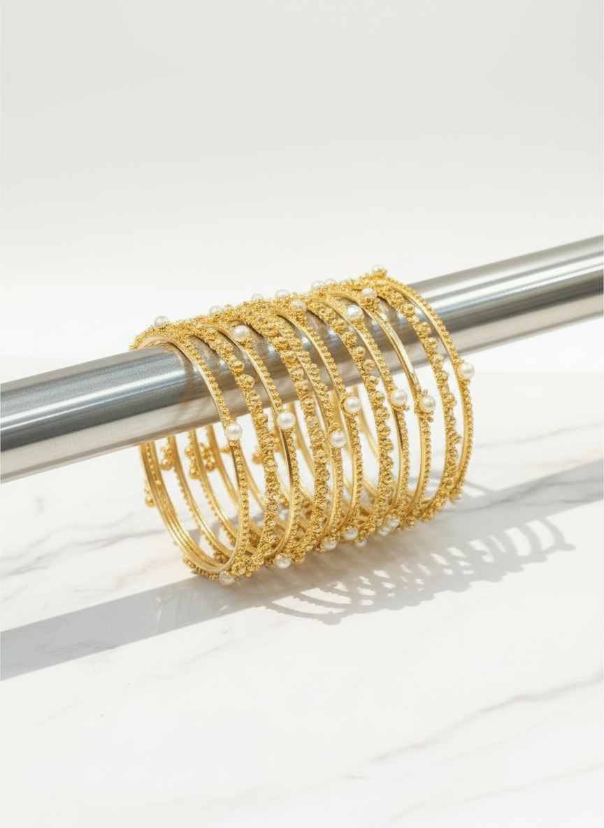 Viral Ghungroo Bangles- Set of 12 Bangles