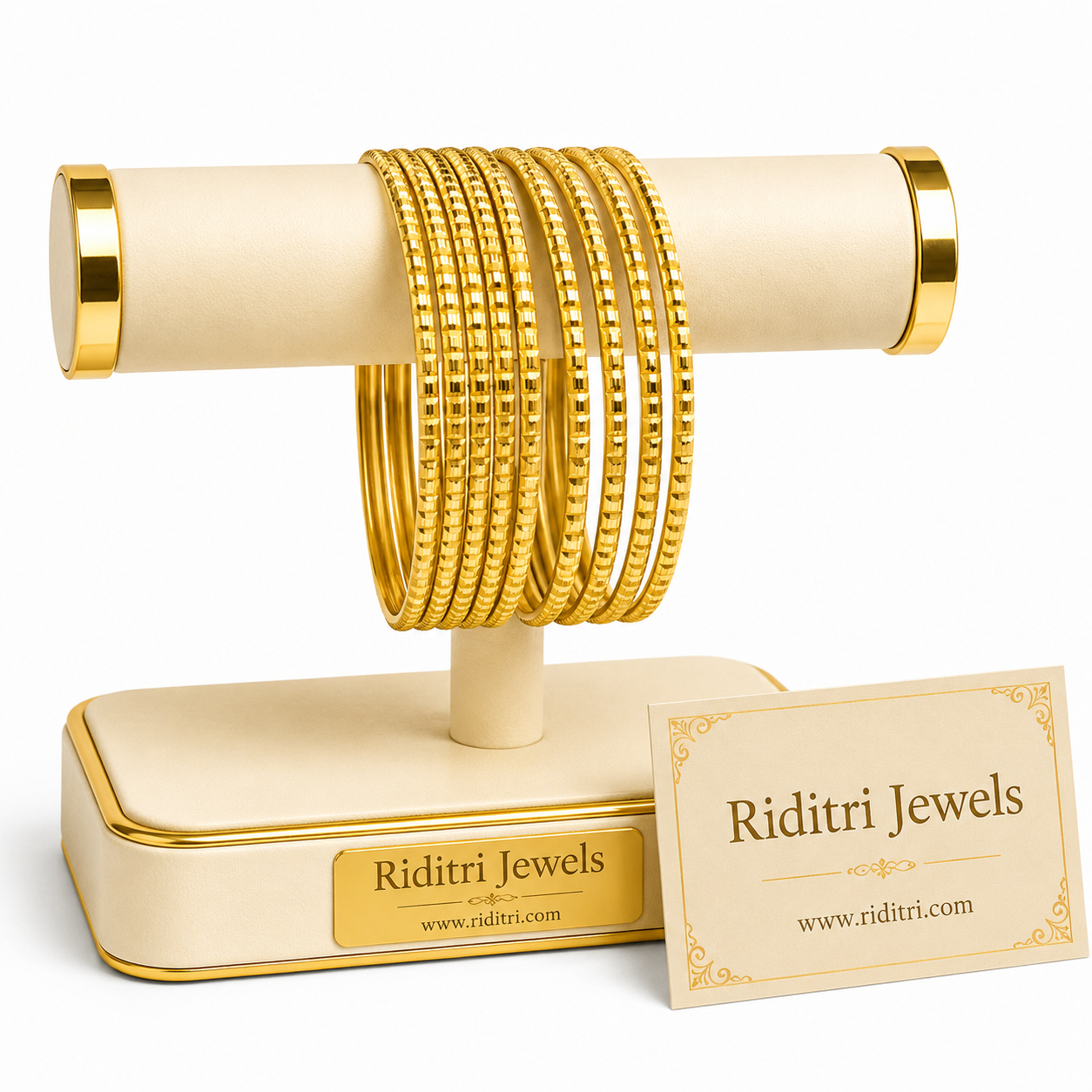 Sunayana Gold Plated Bangles Set