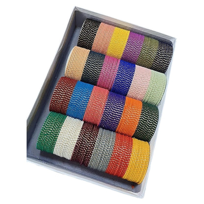 Velvet Dotted Bangle Box