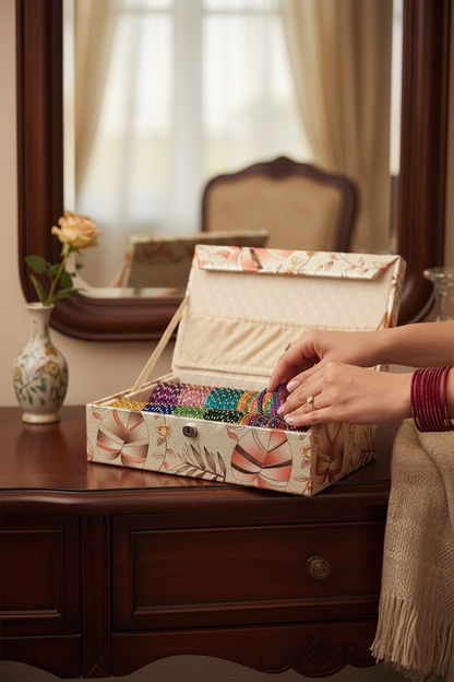 Glass Stone Bangles Box-2 Rolls