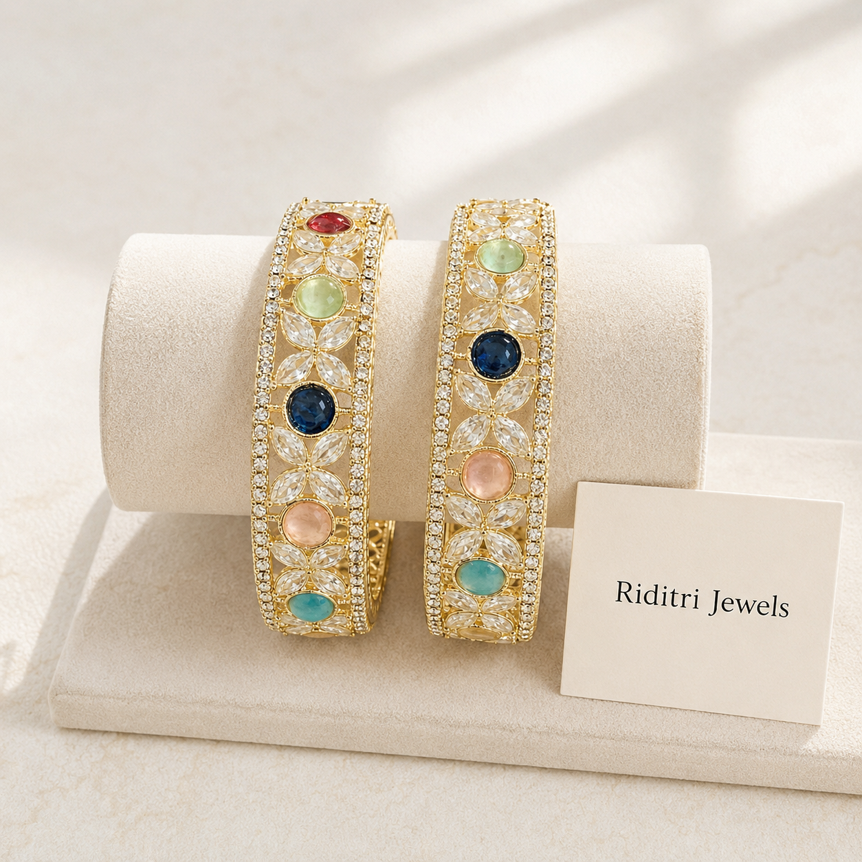 Multicolor AD Bangles Kada