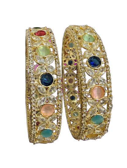 Multicolor AD Bangles Kada