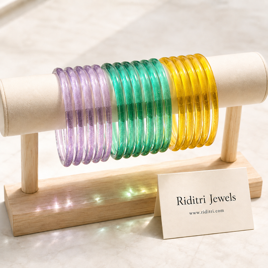 Viral Jelly Glass Bangles-RDTYEP