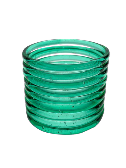 Viral Jelly Glass Bangles-Radium