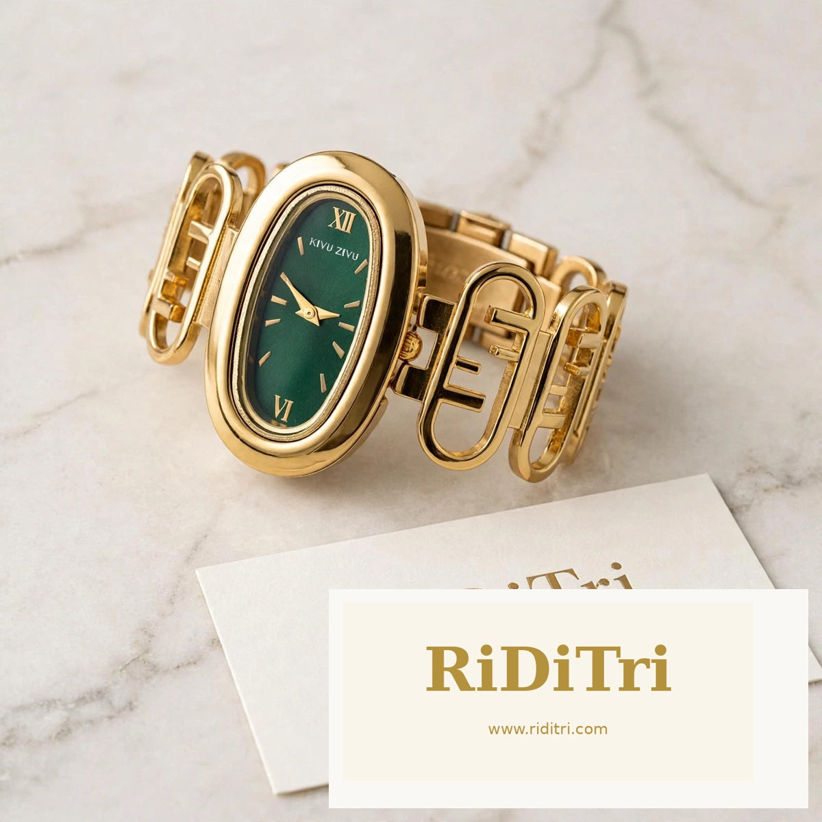 Wrist Realm Watch- Green Dial