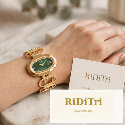 Wrist Realm Watch- Green Dial