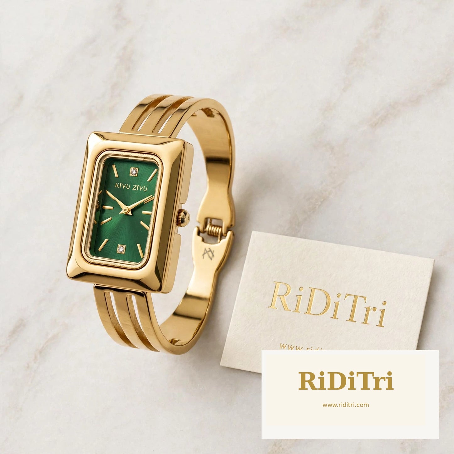 Timepiece Watch- Green Dial