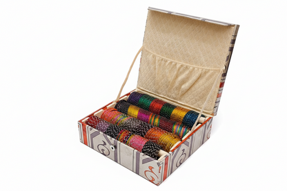 Raindrop Glass Bangles Box