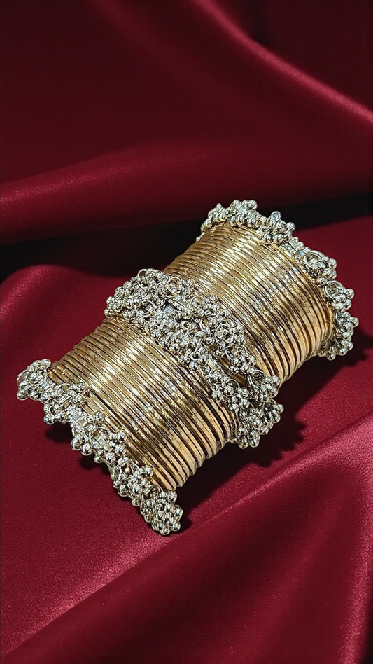Bajri Ghungaroo Bangles Set