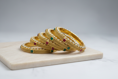 Royal Gold Bangles