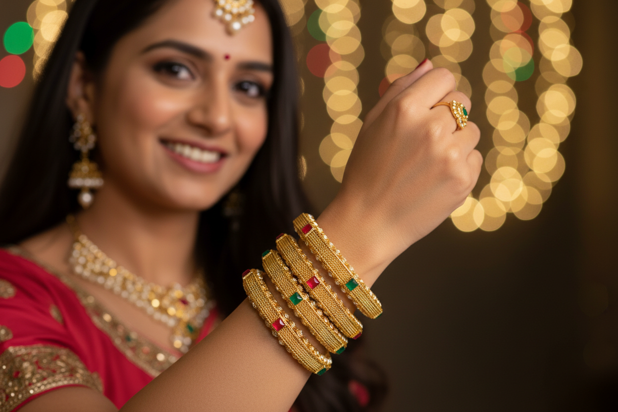 Royal Gold Bangles