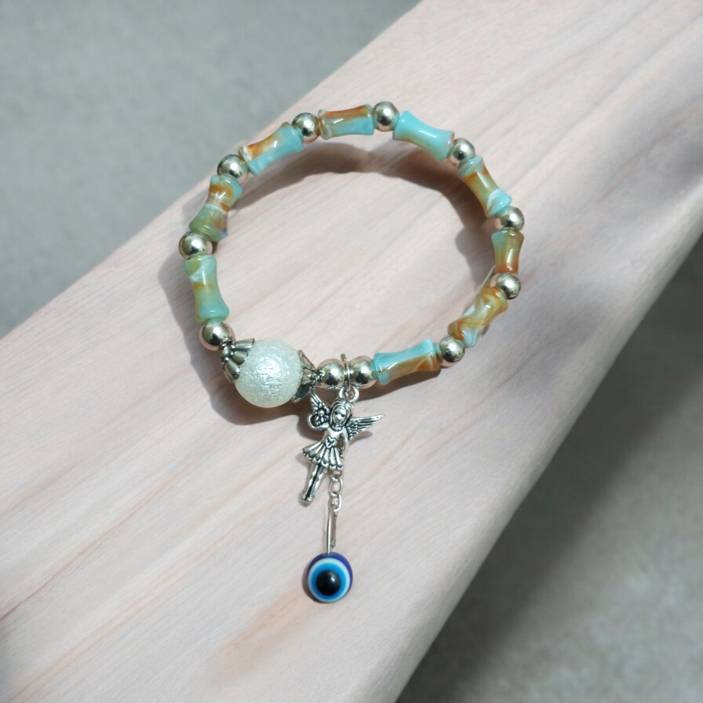 Combo of 6 Evil-Eye Fairy Blue Bracelet