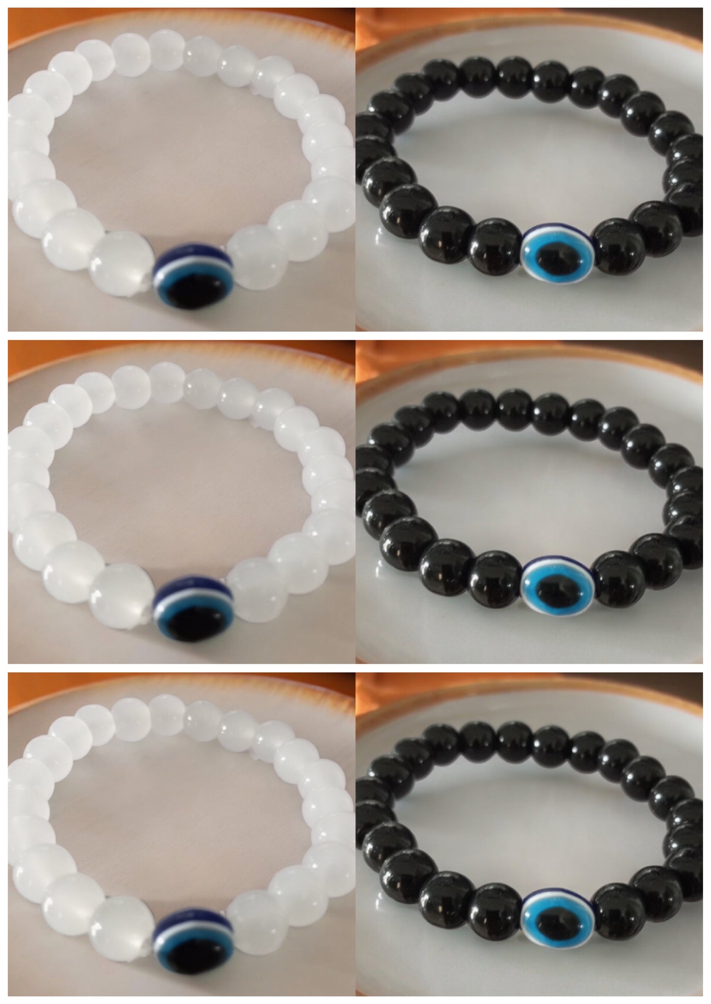 Combo of 6 Evil Eye Bracelets