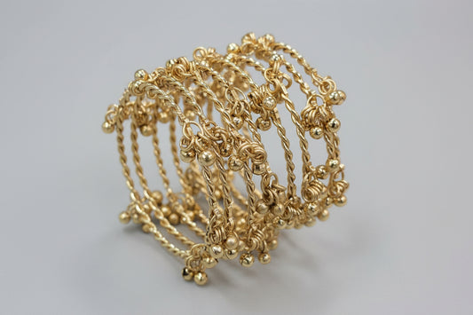 Viral Copper Ghungroo Bangles- Set of 8