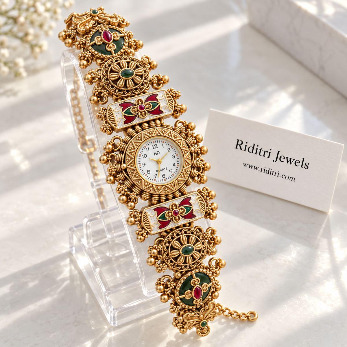 Timeless Kashmiri Ghungroo Watch