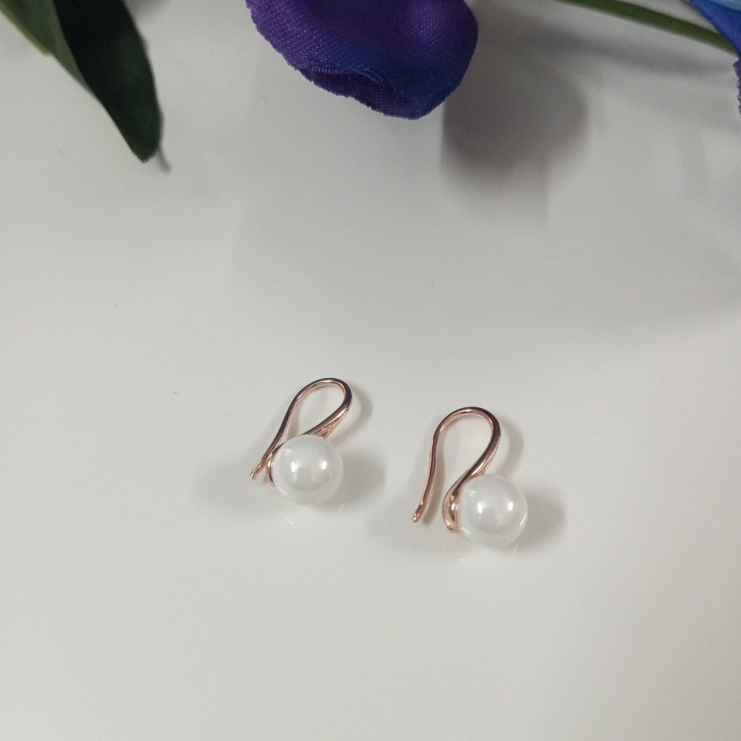 Combo of Small Pearl Earrings