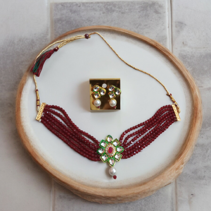 Necklace with Earrings