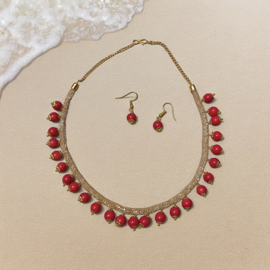Fashion Necklace with Earrings v13