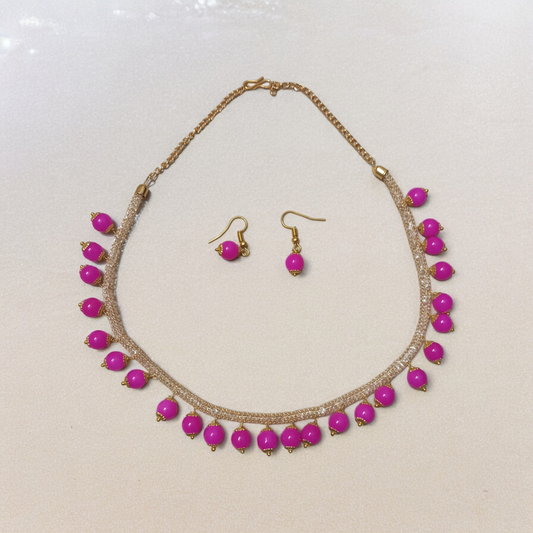 Fashion Necklace with Earrings v15