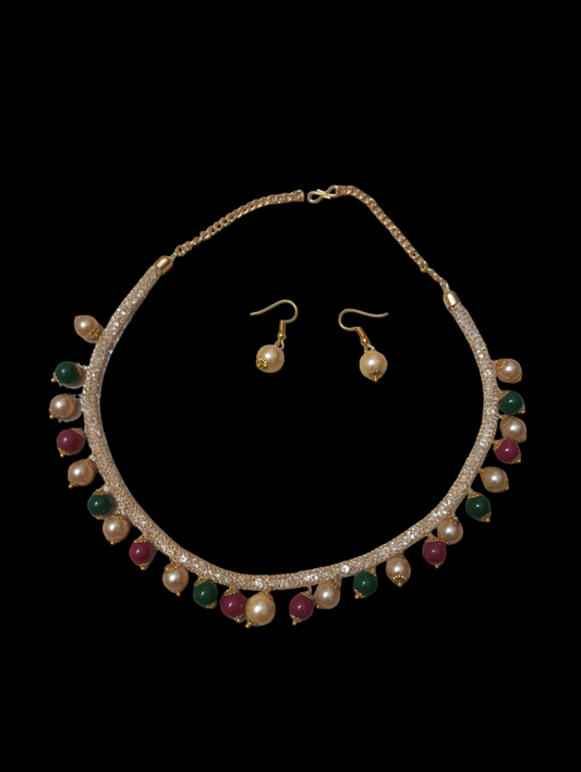 Fashion Necklace with Earrings v16