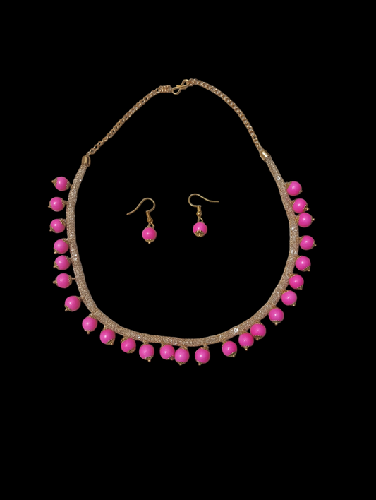 Fashion Necklace with Earrings v44