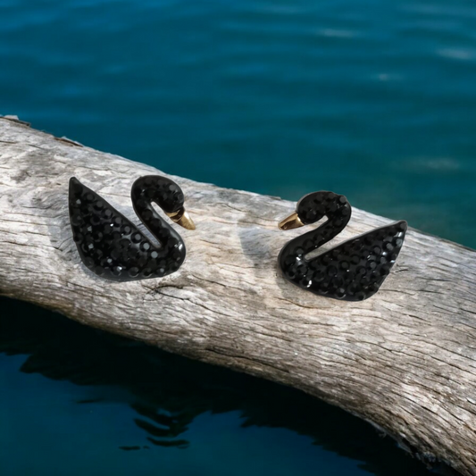Cute Swan Earrings