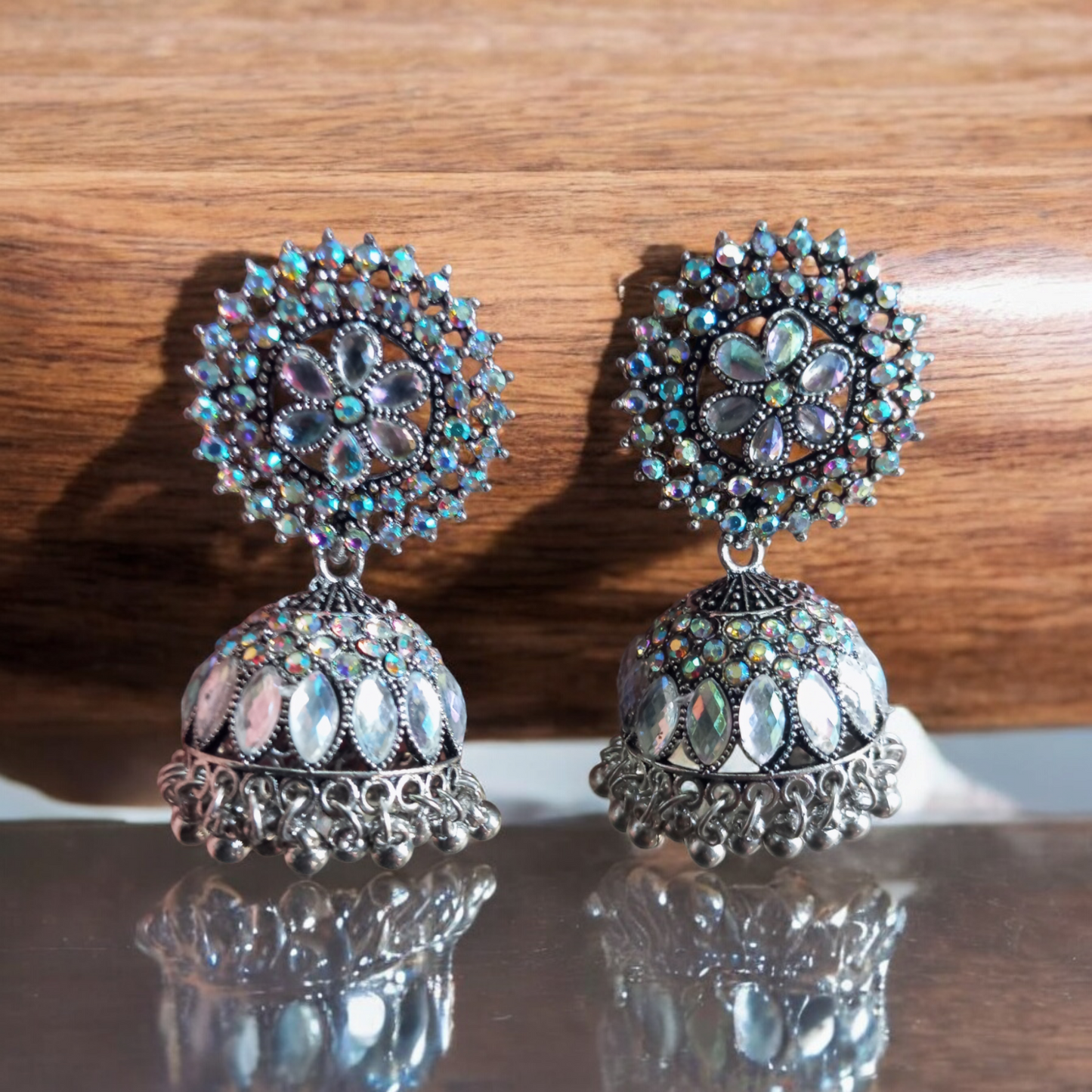 Evergreen Jhumka Earrings