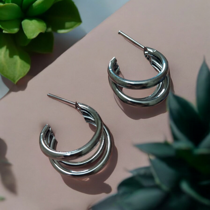 Insta Viral Hoop Earrings Set