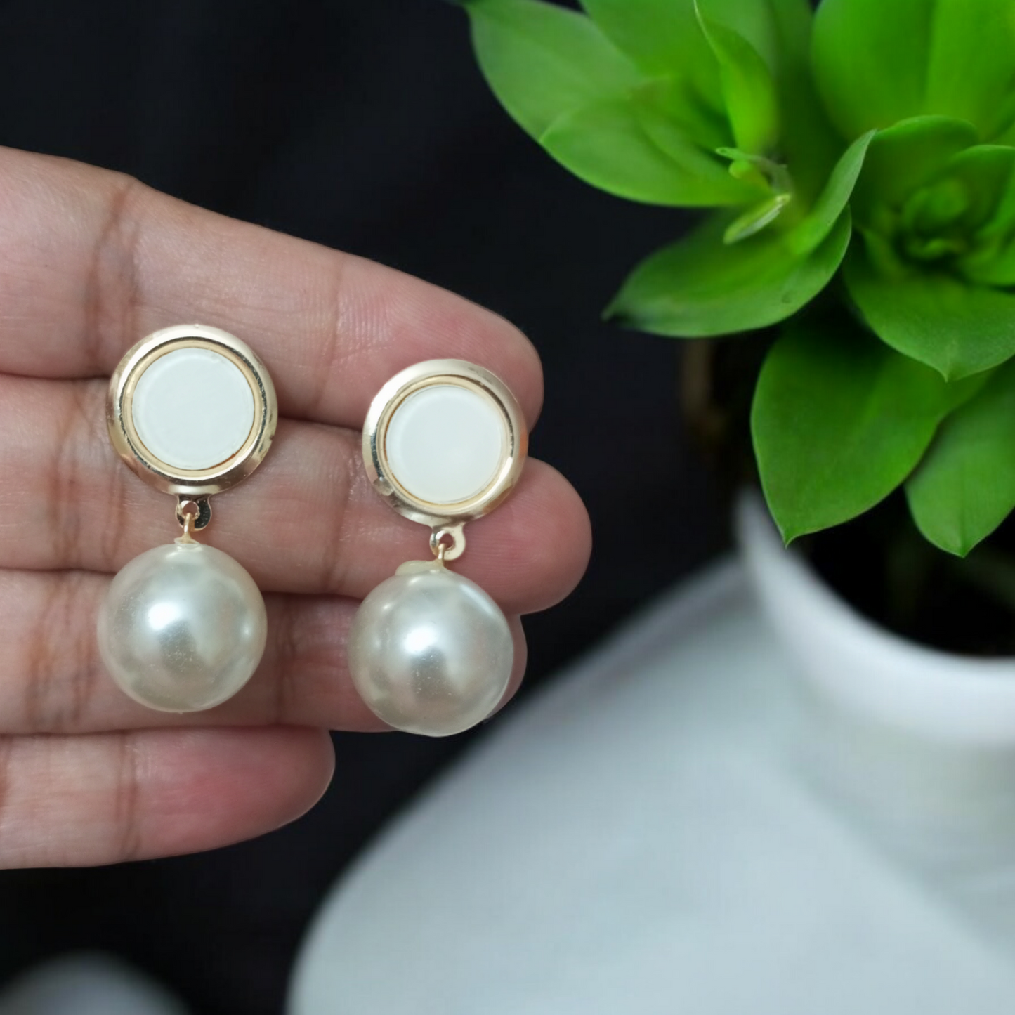 Pearl Drop Earrings