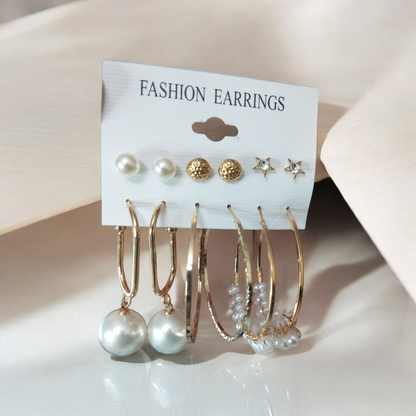 Perfect Combo of 6 Earrings D5