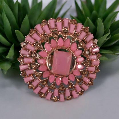 Adjustable Baby Pink Ring v1