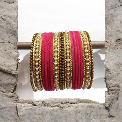 Pink Bangles Set