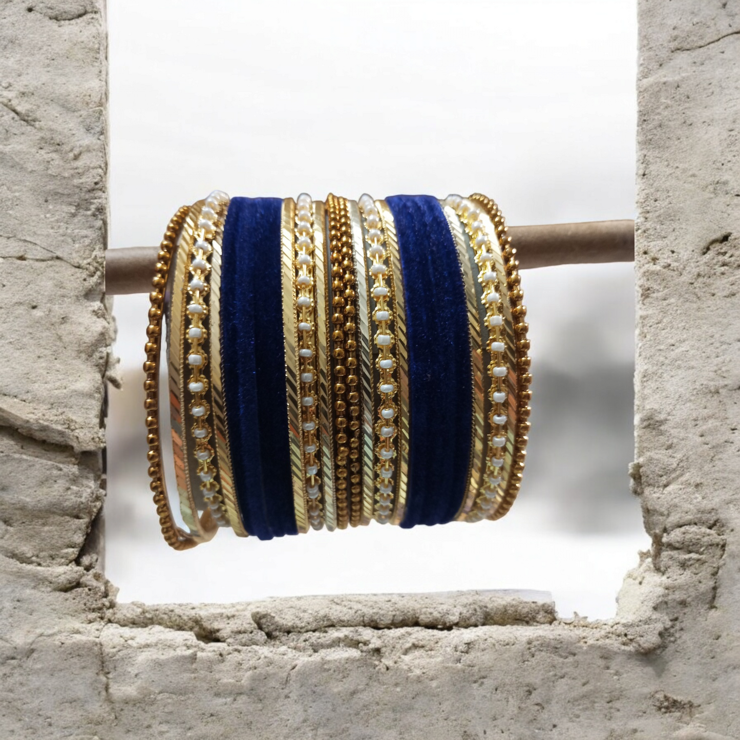 Blue Bangles Set