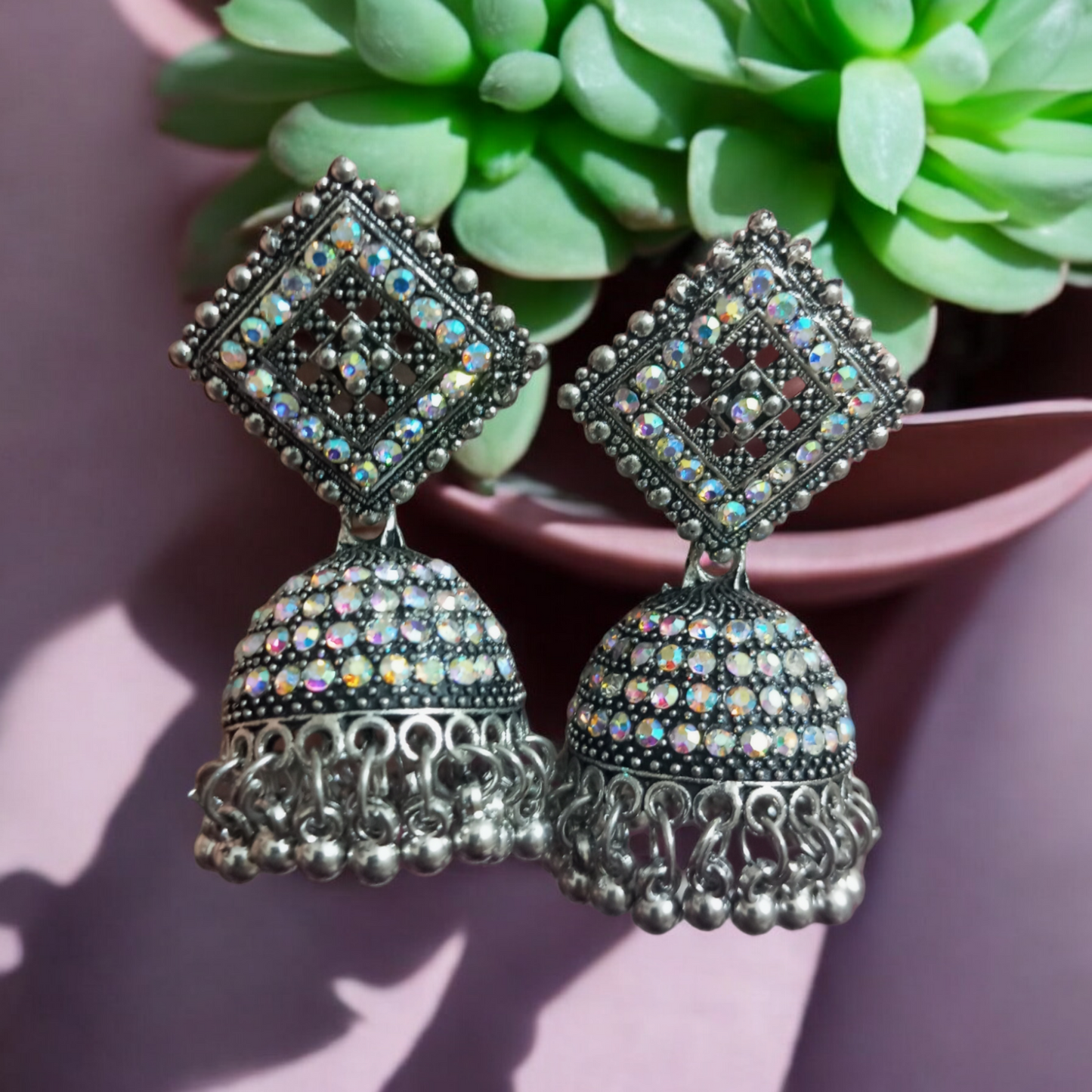 Urvashi Jhumka Earrings