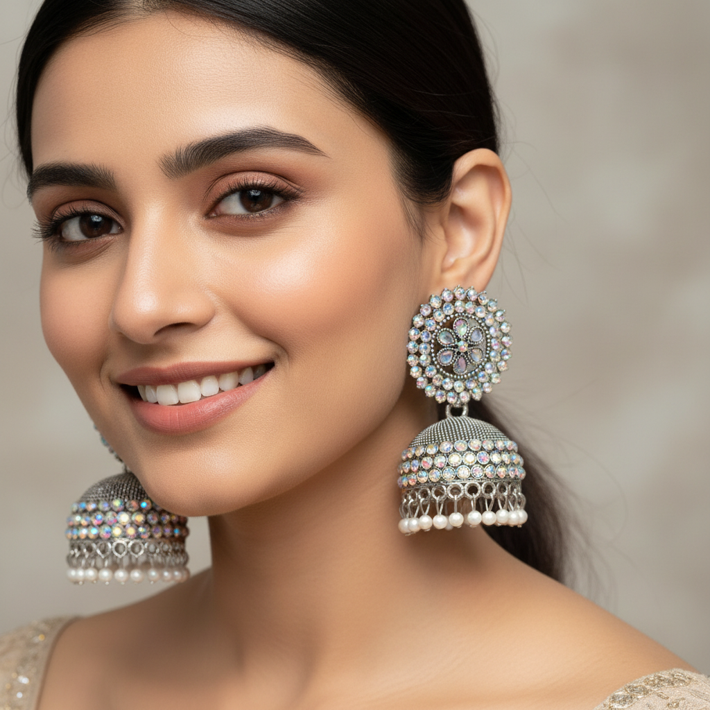 Kashi Jhumka Earrings
