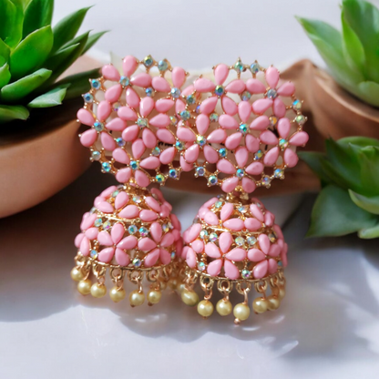 Vishakha Jhumka Earrings