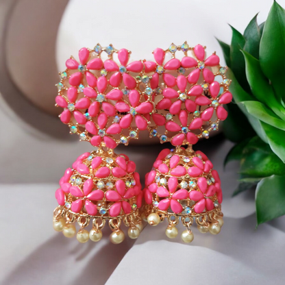 Vishakha Jhumka Earrings