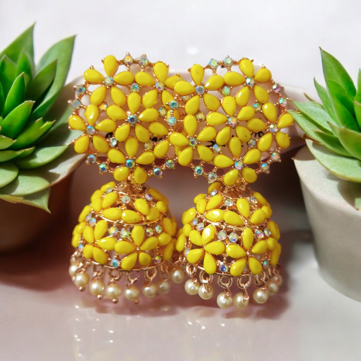 Vishakha Jhumka Earrings