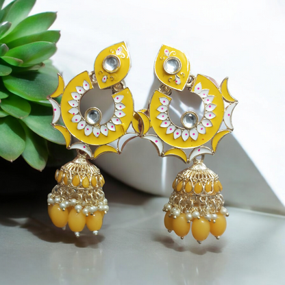 Victory Chandbali Earrings