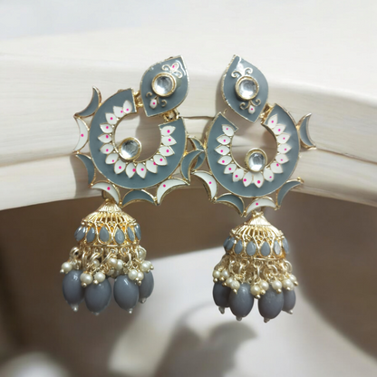 Victory Chandbali Earrings