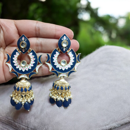 Victory Chandbali Earrings