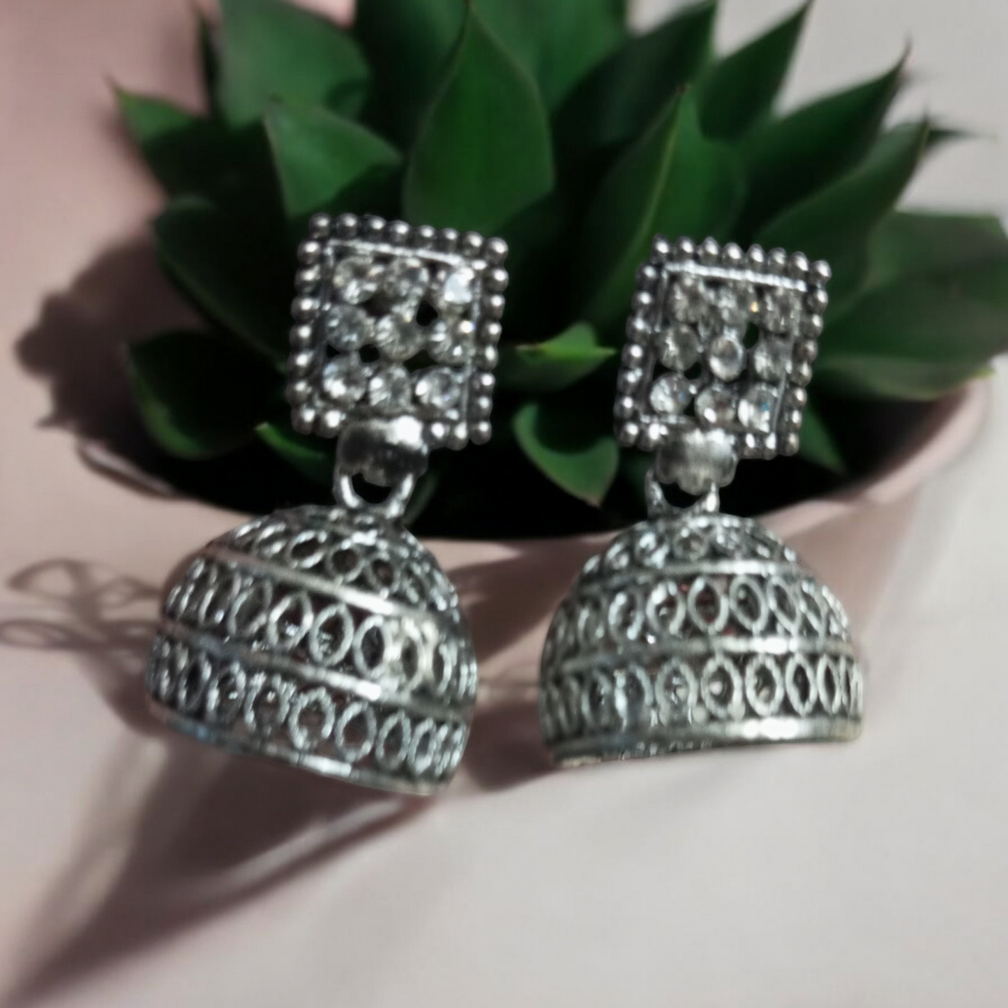 Combo of 2 Shobha Jhumka Earrings