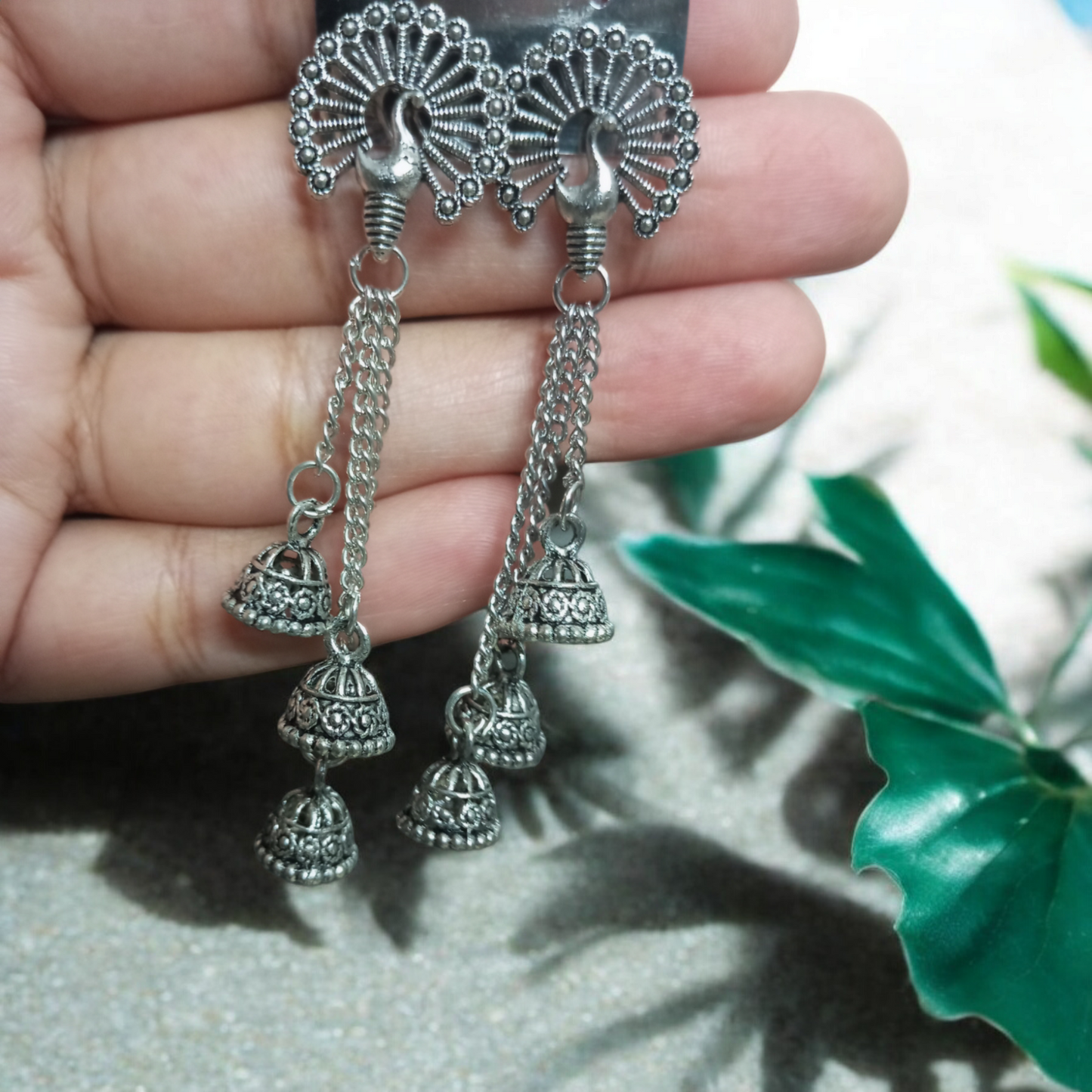 Combo of 2 Vibhuti Earrings