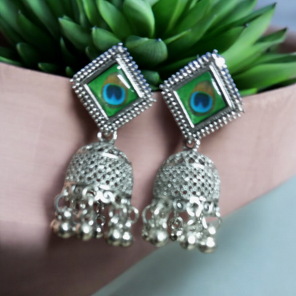 Combo of 2 Kiran Jhumka Earrings