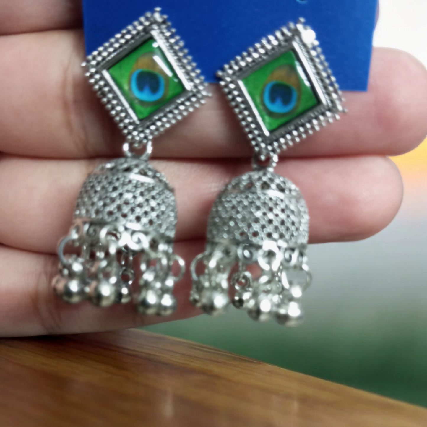 Combo of 2 Kiran Jhumka Earrings