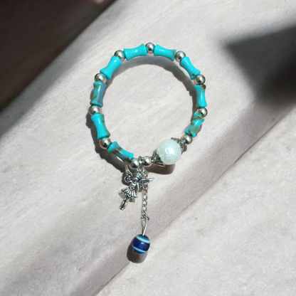 Combo of 6 Evil-Eye Fairy Blue Bracelet