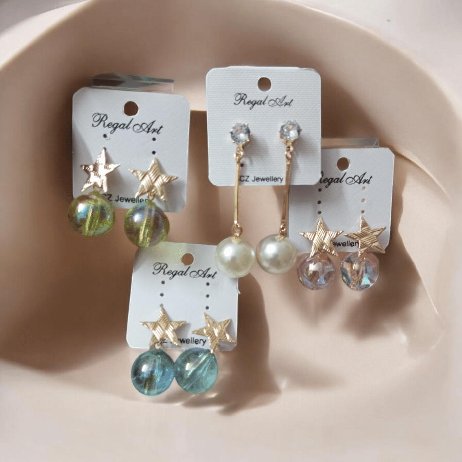 4 Earrings Combo1